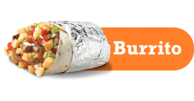 Burrito menu icon