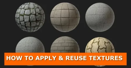 How to apply and reuse PBR textures in Blender