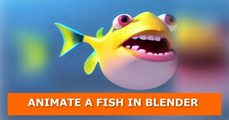 How to quickly animate a fish in Blender