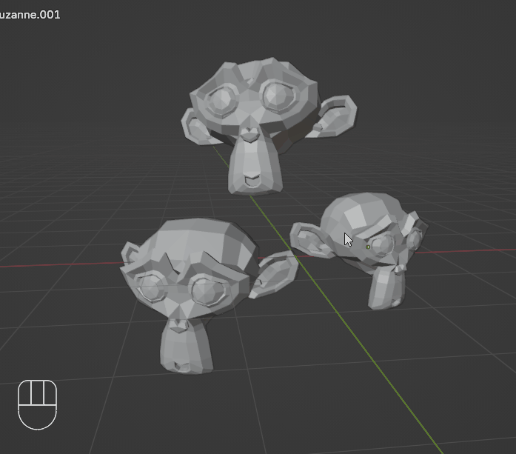 How To Split Or Separate An Object In Blender Demonstrating how to separate disconnected geometry into individual objects in blender. The. Gif shows pressing p in edit mode, selecting 'by loose parts,' and blender creating a new object for each piece of unconnected geometry.