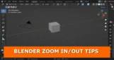 Why zoom in and out is not working in Blender