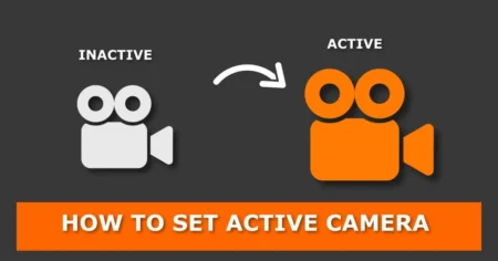 How to make any camera the active one in Blender