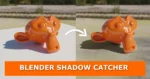 Setting up Blender Shadow Catcher