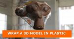 How to wrap your 3D model in plastic in Blender
