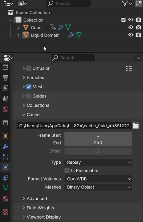How To Bake Animations And Simulations To Keyframes In Blender How to bake fluid simulations in blender