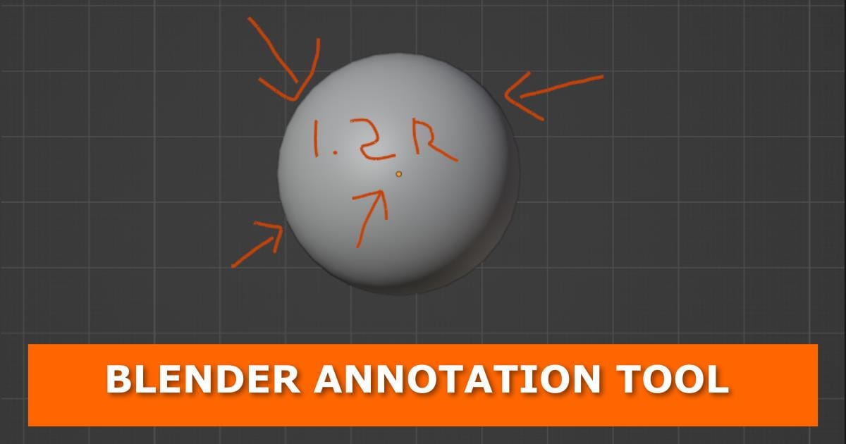 How to Use the Annotate Tool in Blender