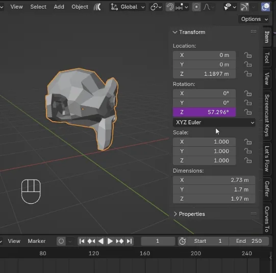 How To Set Up Infinite Object Rotation In Blender Slow down the rotation