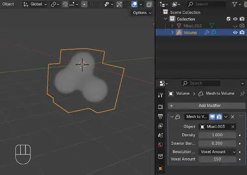 How To Create Clouds In Blender In 1 Minute Blender tutorial demonstrating how to add volume displacement for realistic clouds. The image shows applying a volume displacement modifier to a volume object, creating a new texture slot, switching the texture type to 'clouds,' and adjusting size, depth, and strength settings to give the cloud a natural, fluffy appearance.