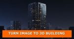 How To Turn A 2D Image Into A 3D Building In Blender | Gachoki Studios