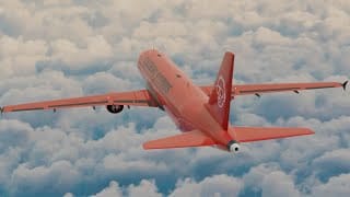 Commercial airliner vfx