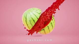 Watermelon: an advert created in blender 3. 6