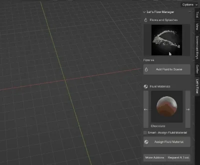 Add Multiple Fluid Simulation in SECONDS — No Setup, No Baking!